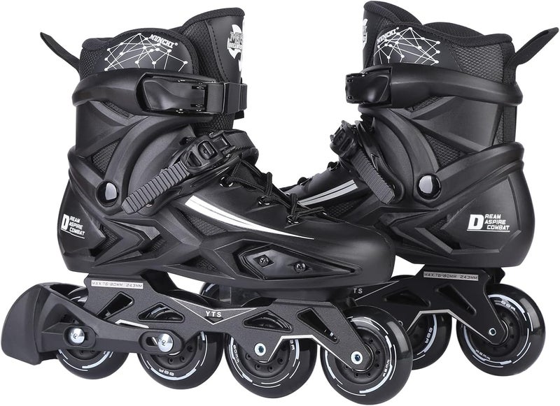 JGMLZK Inline Skates for Women and Men, High Performance Fitness Racing Aggressive Outdoor Inline Speed Skates Unisex - Image 1